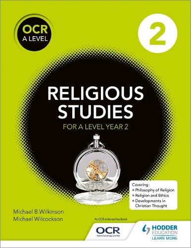Green textbook cover for OCR Religious Studies A Level Year 2.