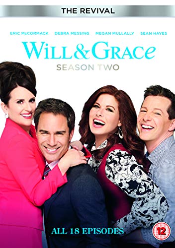 Will & Grace" Season Two DVD cover featuring the four main actors.