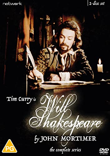 DVD cover featuring Tim Curry writing with a quill by candlelight.
