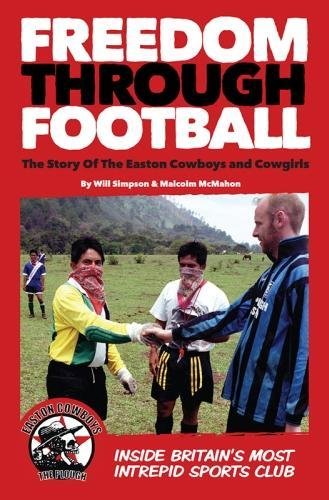 Book cover featuring footballers shaking hands on a grassy field.