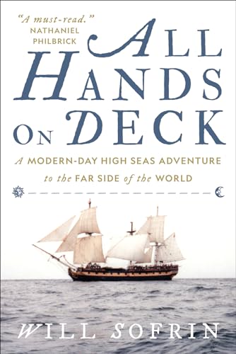 Book cover featuring a sailing ship on the ocean with title and author text.