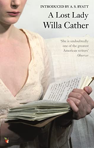 Book cover: "A Lost Lady" by Willa Cather, featuring a woman’s portrait.