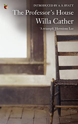 Book cover for The Professor's House by Willa Cather featuring a rustic wooden chair.