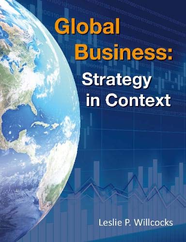 Textbook cover featuring Earth imagery and the title “Global Business.”