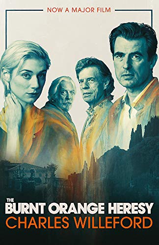 Book cover featuring four people with a burnt orange and blue backdrop.