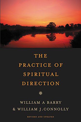 Book cover: "The Practice of Spiritual Direction" with a sunset landscape.