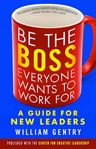 Red mug with bold yellow text: "Be the Boss Everyone Wants to Work For.