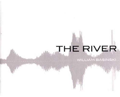 CD cover for William Basinski’s “The River” with waveform graphic.