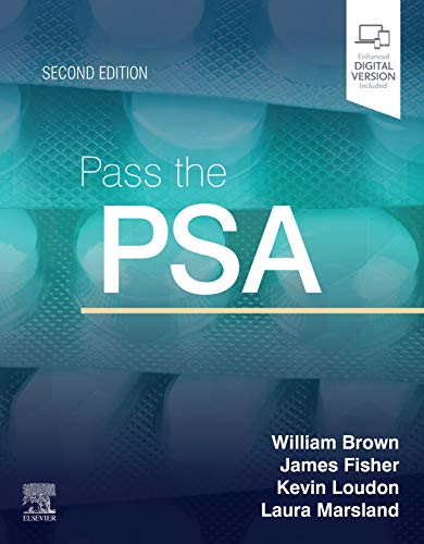 Book cover: "Pass the PSA," second edition, with blue and white design.