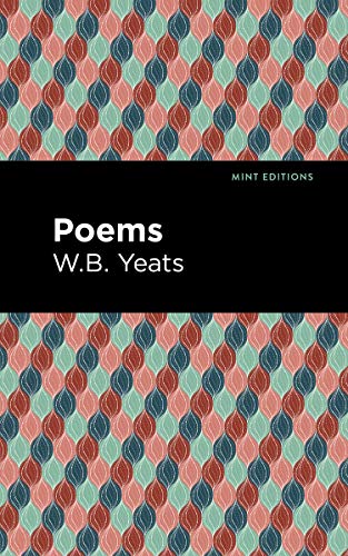 Book cover: “Poems” by W.B. Yeats with patterned background.