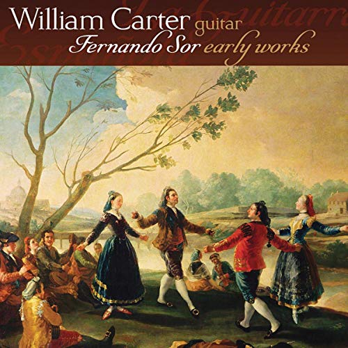 "CD cover with 18th-century painting of people dancing in a landscape."