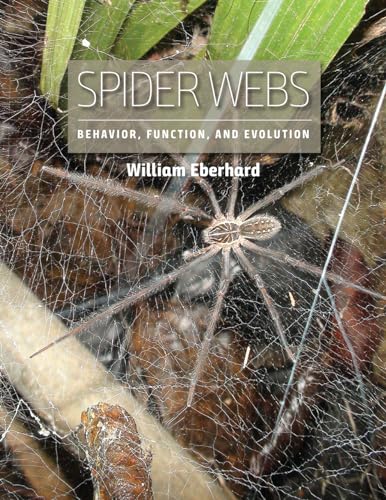 Book cover featuring a spider on a complex, detailed web.