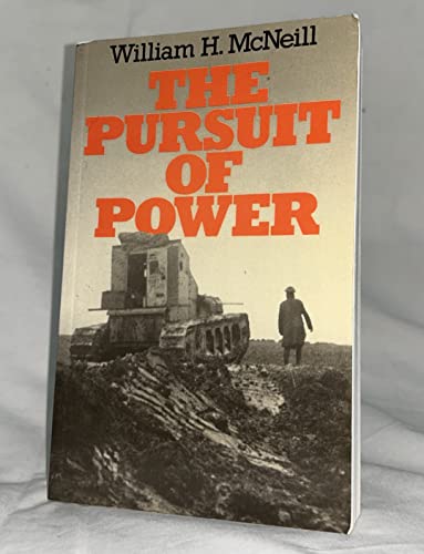 Book cover: "The Pursuit of Power" with a tank and figure.