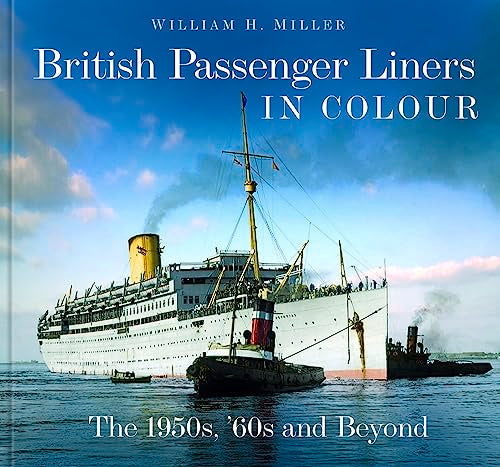 Book cover featuring a large white ocean liner with two tugboats.