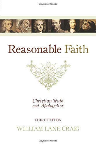 Book cover: “Reasonable Faith” by William Lane Craig, third edition.