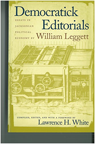 Yellow book cover with mechanical illustration and title “Democratick Editorials”.