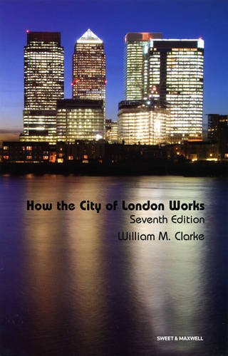 Book cover: “How the City of London Works” with Canary Wharf skyline.