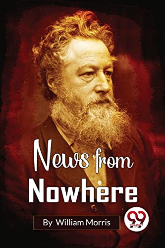 Book cover: "News From Nowhere" featuring a portrait of William Morris.