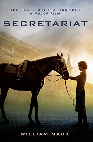 Book cover featuring a horse and woman at a racetrack.