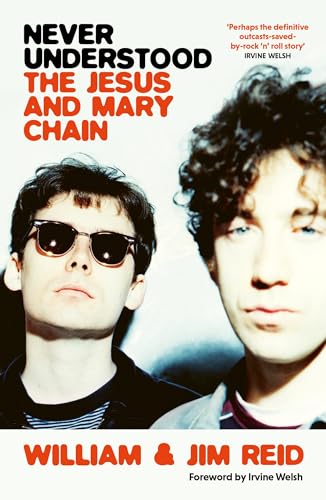 Book cover featuring portraits of William and Jim Reid of The Jesus and Mary Chain.
