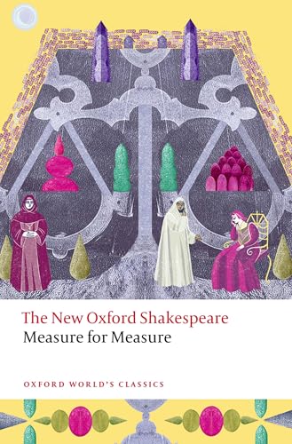 Book cover for Shakespeare’s “Measure for Measure” with abstract figures.