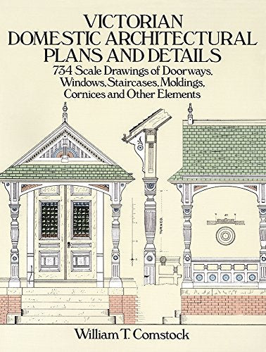Book cover displaying Victorian architectural drawings of doorways, windows, and details.