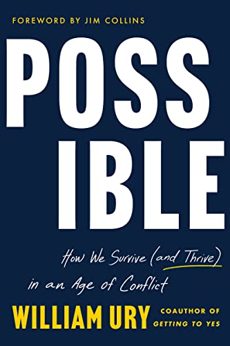 Dark blue book cover with white text reading "POSSIBLE" and author William Ury.
