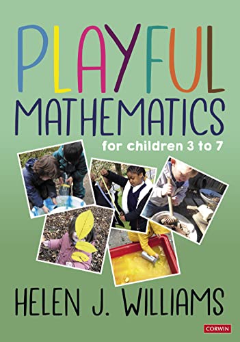 Book cover: "Playful Mathematics" with children playing and learning outdoors.