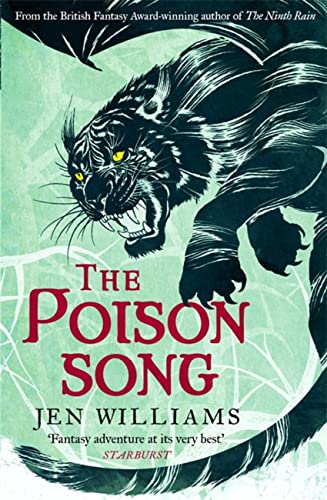 Book cover: a snarling black panther against a teal, cracked background.