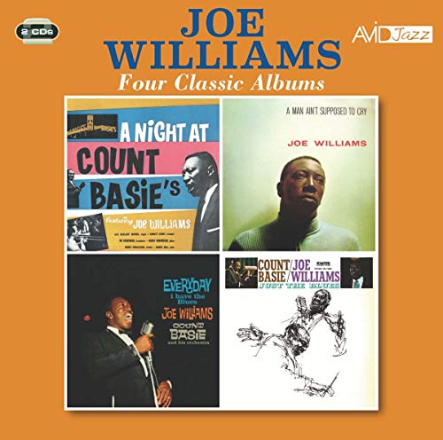 CD cover for Joe Williams’ “Four Classic Albums” featuring album art.
