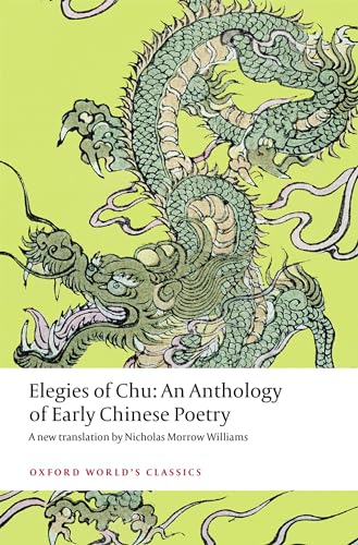 Book cover with a green Chinese dragon and title: "Elegies of Chu.