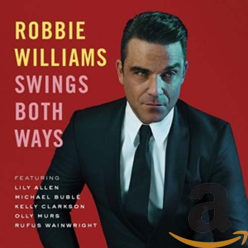 Robbie Williams album cover, featuring a portrait and artist name.