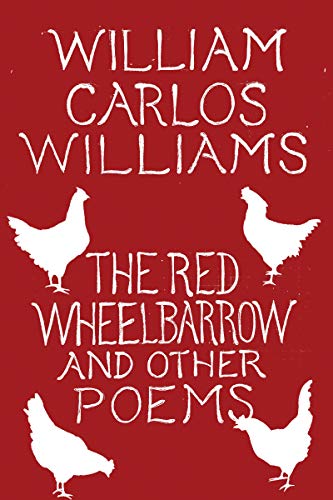 Red book cover with white text and illustrations of chickens.
