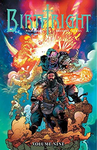 ComicSHS Comic cover featuring a bearded man, a hooded figure, and a fiery entity.