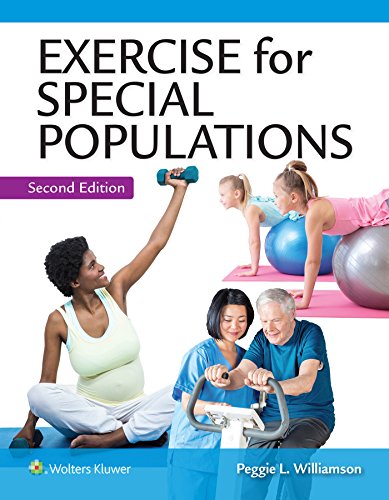 Book cover: “Exercise for Special Populations” showing diverse people exercising.
