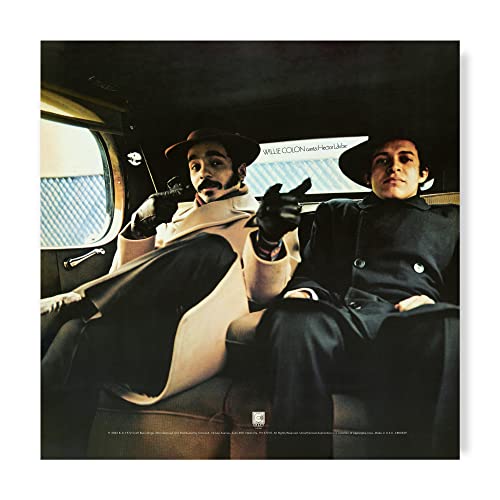 Album cover: Willie Colón & Héctor Lavoe, two men in a car.