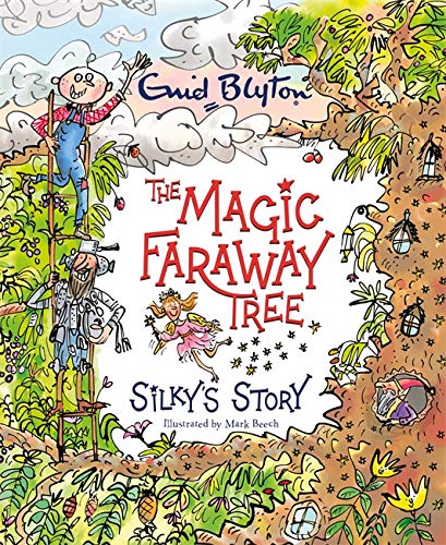 Book cover with children climbing a large, colorful tree and a fairy.