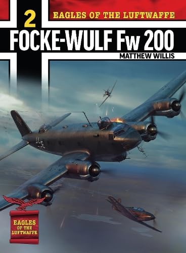 Book cover depicting a Focke-Wulf Fw 200 Condor aircraft in flight.