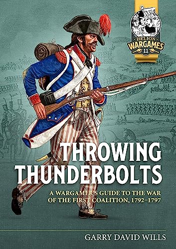 Book cover featuring an 18th-century French soldier holding a musket against a sketched background.