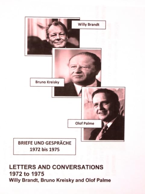 Book cover featuring portraits of Willy Brandt, Bruno Kreisky, and Olof Palme.