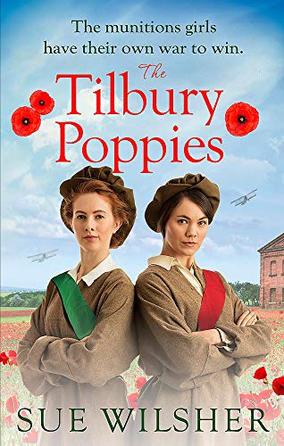 Book cover: two women in wartime uniforms with red poppies.