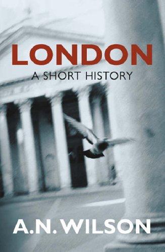 Book cover: "London: A Short History" with a blurred neoclassical building and a pigeon.