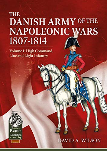 Book cover showing a Danish officer on a white horse against a red flag.
