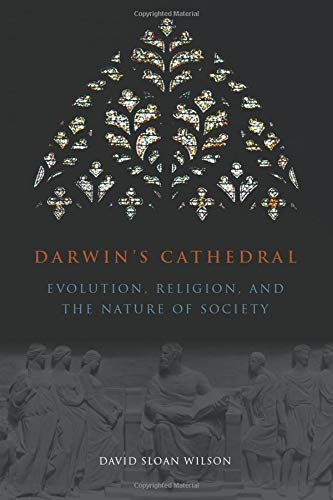 Book cover featuring a rose window and classical sculptures below.