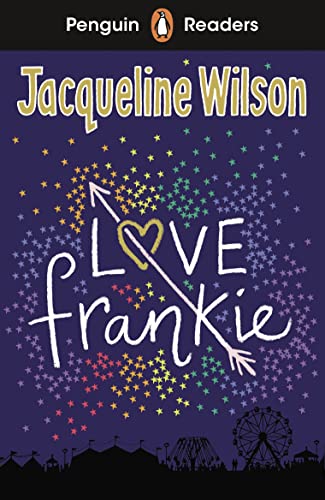 Book cover: "Love Frankie" by Jacqueline Wilson, with heart and arrow design.