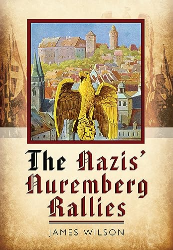 Book cover depicting a golden eagle over a historic German city.