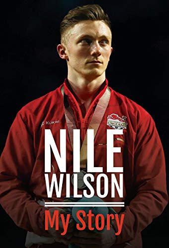 BookLined portrait of Nile Wilson in a red England jacketC jacket wearing a medal.