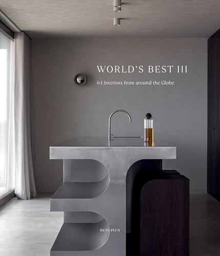 Book cover featuring a minimalist grey kitchen interior.