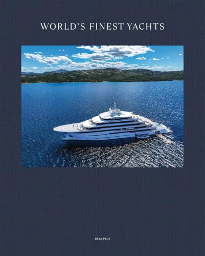 Book cover featuring a large, white luxury yacht on blue water.