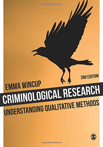 Book cover: "Criminological Research" with a black raven silhouette.